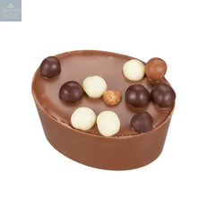 Pearl - milk chocolate hazelnut praline with chocolate crisp pearls 16g