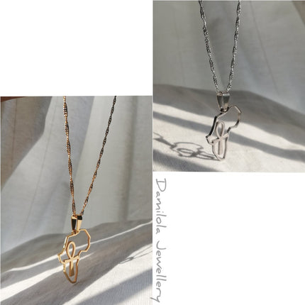 'Ankh 🖤 Africa' - Gold/Silver