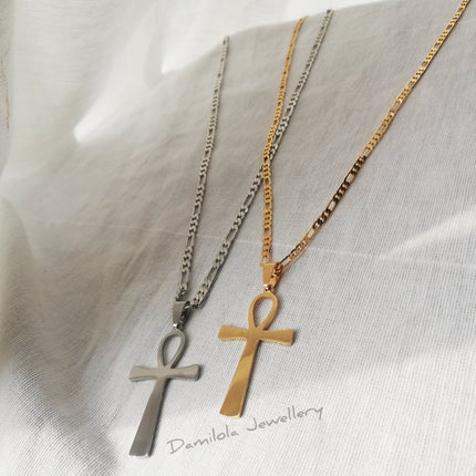 The Ankh (Big) - Gold/Silver