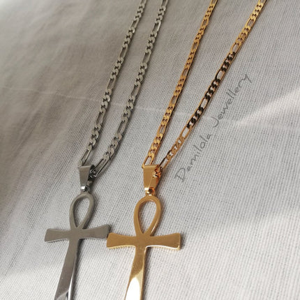 The Ankh (Big) - Gold/Silver
