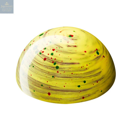 Picasso rhubarb & jelly - rhubarb jelly and custard cream in dark chocolate