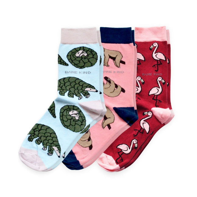 Pink Lover 3 Bamboo Sock Set