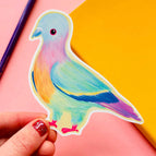 Pink necked green pigeon