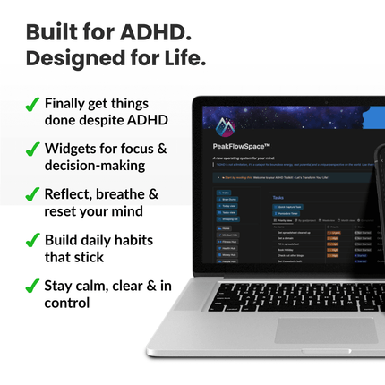 The PeakFlowSpace™ Bundle: Ultimate Planner + All Add-Ons