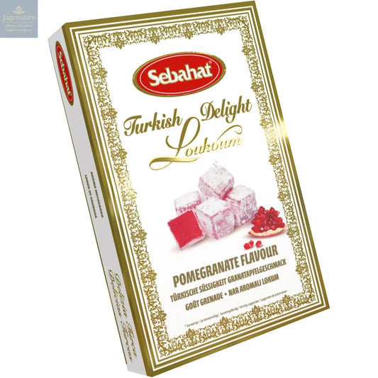Pomegranate Turkish delight in gift box