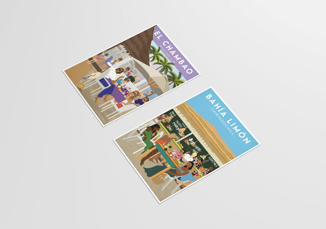 Box of Sotogrande Postcards