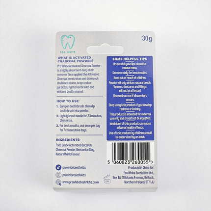 Activated Charcoal Teeth Whitening Powder