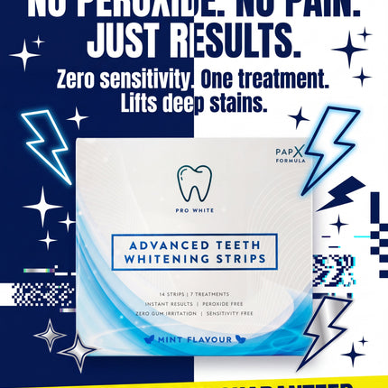 PAP-X™ Advanced Teeth Whitening Strips
