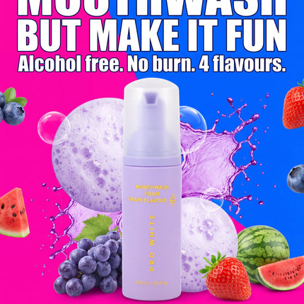 Flavoured Mouthwash Foam