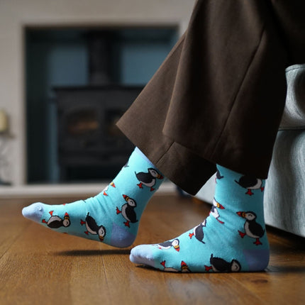 The Blue Puffin 2 Pack Bamboo Sock Set