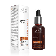 Apis Retin-Ambre Synergy Glycolic & Succinic Acid Peel – 15% Glycolic & 2% Succinic | 30ml | Apis Professional Exfoliation