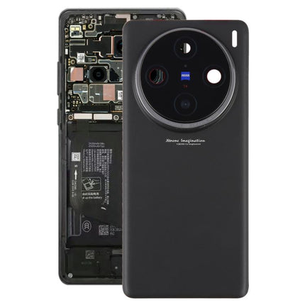 For vivo X100 Pro 5G V2324A V2309 Original Back Cover with Camera Lens Cover