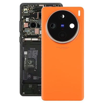 For vivo X100 Pro 5G V2324A V2309 Original Back Cover with Camera Lens Cover