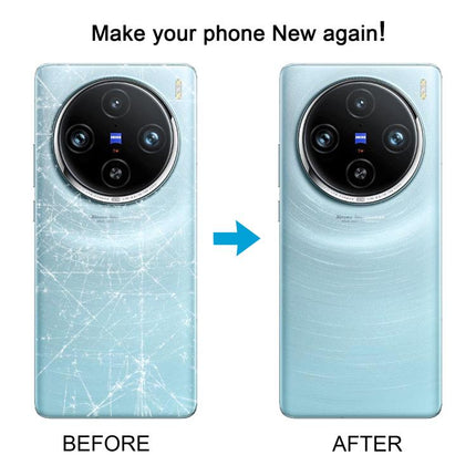 For vivo X100 Pro 5G V2324A V2309 Original Back Cover with Camera Lens Cover