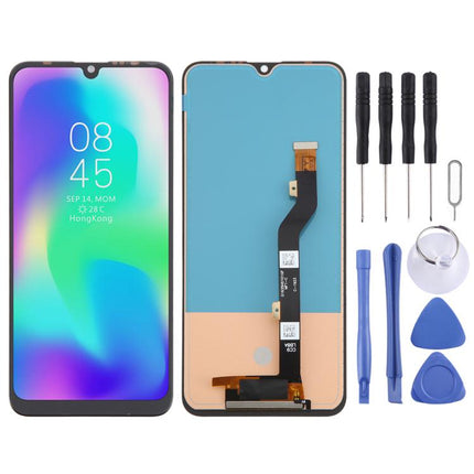 For Tecno Pouvoir 3 Plus LB8 LB8a TFT LCD Screen with Digitizer Full Assembly, For Tecno Pouvoir 3 Plus(TFT)