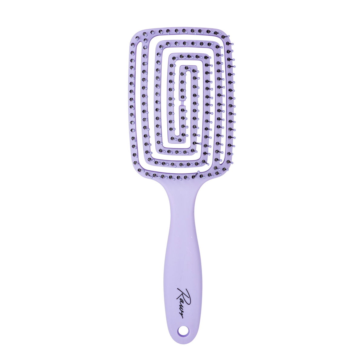 Rawr Maze Hair Brush - Purple