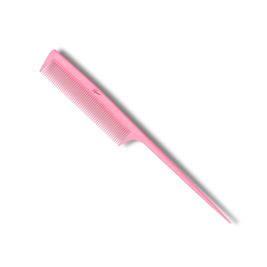 Rawr Plastic Tail Comb - Pink