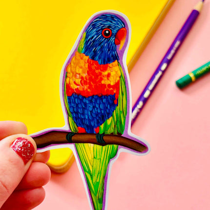 Birbfest 2025 Illustrated Birds 10cm Vinyl Sticker