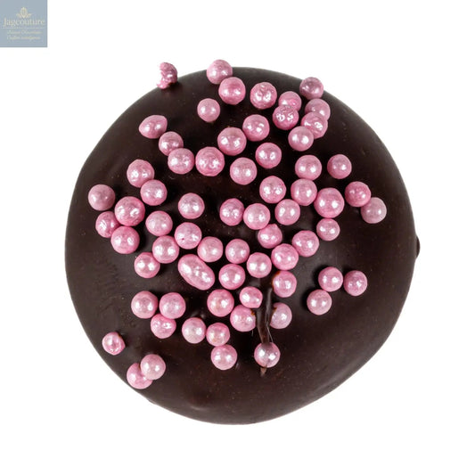 Raspberry truffle - flavoured oatmilk ganache in dark chocolate 12.8g