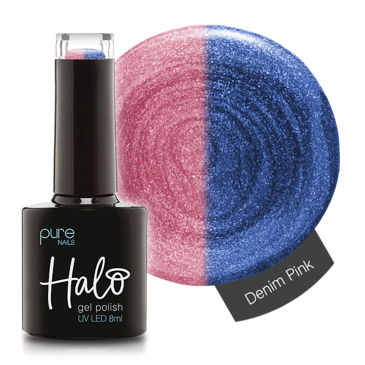 Gel Nail Polish Denim Pink 8ml