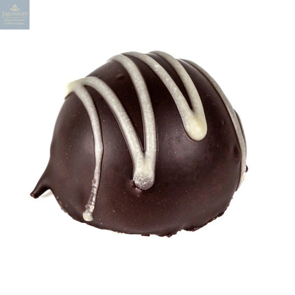 Rhubarb Fruit Cream - flavoured fondant cream in dark chocolate 13g