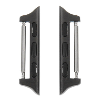 2 PCS for Apple Watch 38mm Metal Strap Connector Metal Buckle