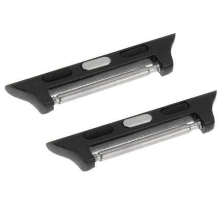 2 PCS for Apple Watch 38mm Metal Strap Connector Metal Buckle