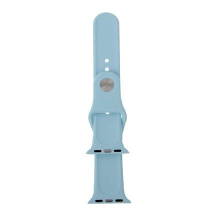 For Apple Watch Sport 38mm High-performance Rubber Sport Watch Band with Pin-and-tuck Closure