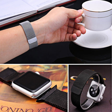 For Apple Watch 42mm Milanese Loop Magnetic Stainless Steel Watch Band, For Apple Watch 42mm