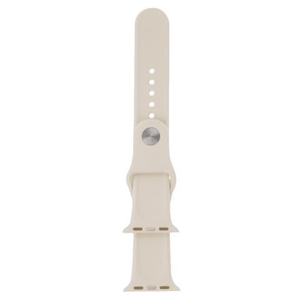 For Apple Watch Series 10 42mm / 9&8&7 41mm / SE 3&SE 2&6&SE&5&4 40mm / 3&2&1 38mm 3 in 1 Rubber Watch Band with Pin Buckle, For Apple Watch Series 9&8&7 41mm / SE 3&SE 2&6&SE&5&4 40mm