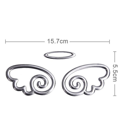 3D Car Sticker, Demon Pattern (Size: 15cm x 5.5cm), Crab Pattern (Size: 10cm x 8cm), Angel Wings (Size: 16cm x 5.5cm), Wings Pattern (Size: 15.7cm x 5.5cm), Footprint Pattern (Size: 7cm x 6cm), Rose Pattern (Size: 10.5cm x 8cm)