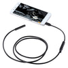 Waterproof Micro USB Endoscope Snake Tube Inspection Camera with 6 LED for OTG Android Phone, Length: 1m, Lens Diameter: 7mm, 7mm