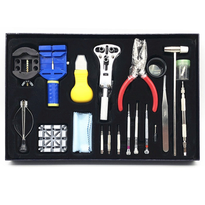 20 Sets of Watch Repair Tools Set Screwdrivers Case Opener, 20 in 1
