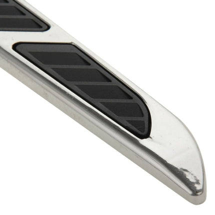 2 PCS Bonnet Air Flow Vent Fender Sticker for Car Decoration, Size: 36.5cm x 3.5cm x 1cm, Size: 36.5cm x 3.5cm x 1cm
