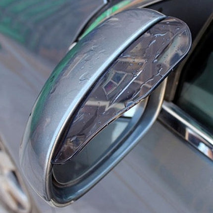 2 PCS Flexible Shielding Rain Board Sun Visor Shade Rearview Mirror for Car Rearview Mirrors, Sun Visor Shade
