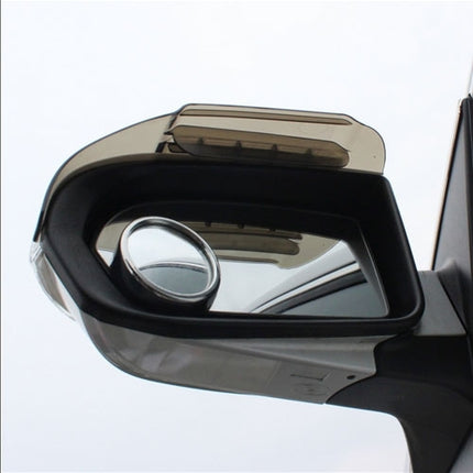 2 PCS Flexible Shielding Rain Board Sun Visor Shade Rearview Mirror for Car Rearview Mirrors, Sun Visor Shade