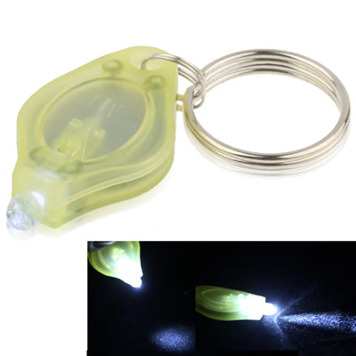 Mini LED Flashlight, White Light, Pink, Green, Transparent, Yellow, Purple, Blue, Black