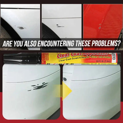 Pro Car Clear Coat Scratch Repair Filler & Sealer