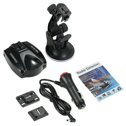 Full-Band Rader Detector, Built-in Loud Speaker, Support GPS Navigator, Power on with Russian Speech of Welcome, Full-Band Rader