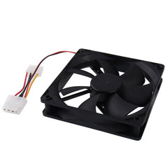 120mm 4-pin Cooling Fan with Dual Connectors , 120mm 4-pin
