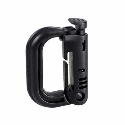 Plastic Portable Carabiner, 4 pcs in One Packaging, The Price is for 4 pcs (Light Grey), 4PCS Plastic Carabiner