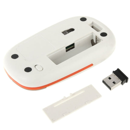 2.4GHz Wireless Ultra-thin Mouse, Black, Grey, Silver