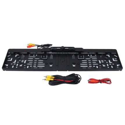 European Car License Plate Frame Rear View Camera, Size: 52.8cm x 12.6cm, European Car Camera