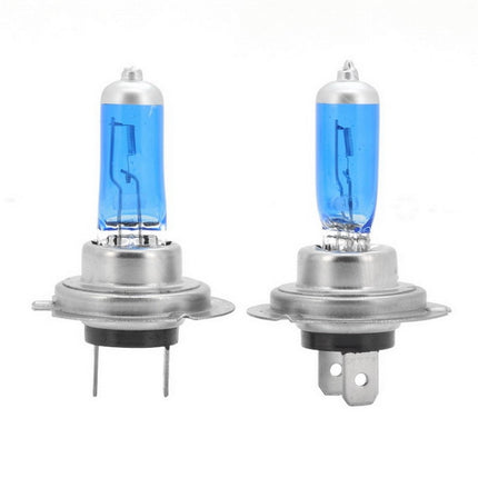 H7 Halogen Car Headlight, 2400 Lumens White Light, 12V / 100W 6000K, H7