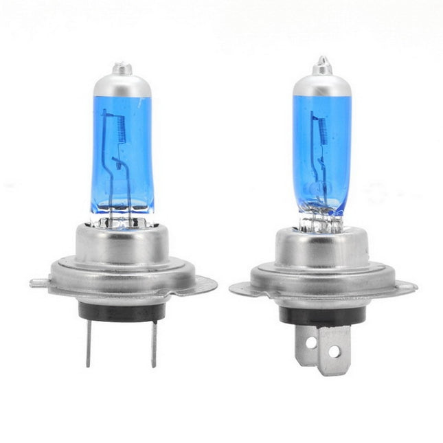 H7 Halogen Car Headlight, 2400 Lumens White Light, 12V / 100W 6000K, H7