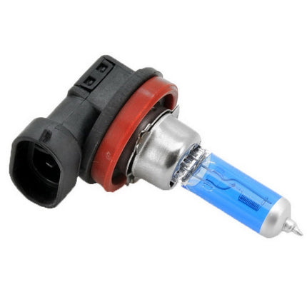 H11 Halogen Car Headlight, 2400 Lumens White Light, 12V / 100W 6000K, H11