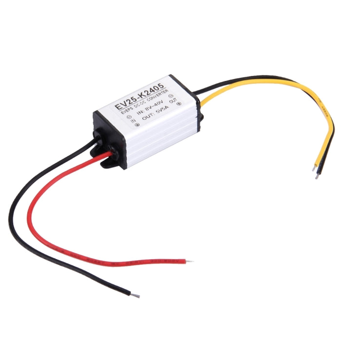 DC 8-40V to 5V Car Power Step Down Transformer, Rated Output Current: 5A, Car Power Step Down Transformer