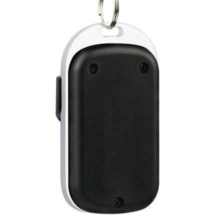 433MHz Metal Wireless Learning Code 4 Keys Remote Control (Black + Silver), 433MHz