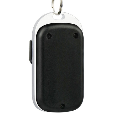 433MHz Metal Wireless Learning Code 4 Keys Remote Control (Black + Silver), 433MHz