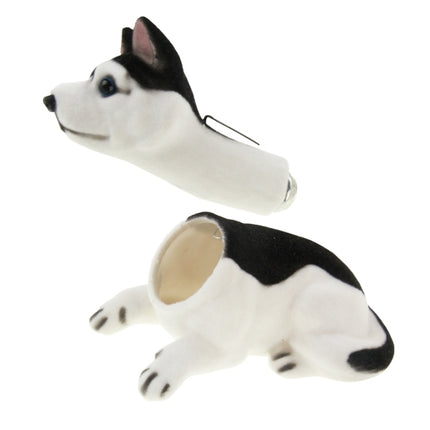 Lovely Husky Nodding Dog for Car Decoration, Husky